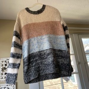 American Eagle striped sweater